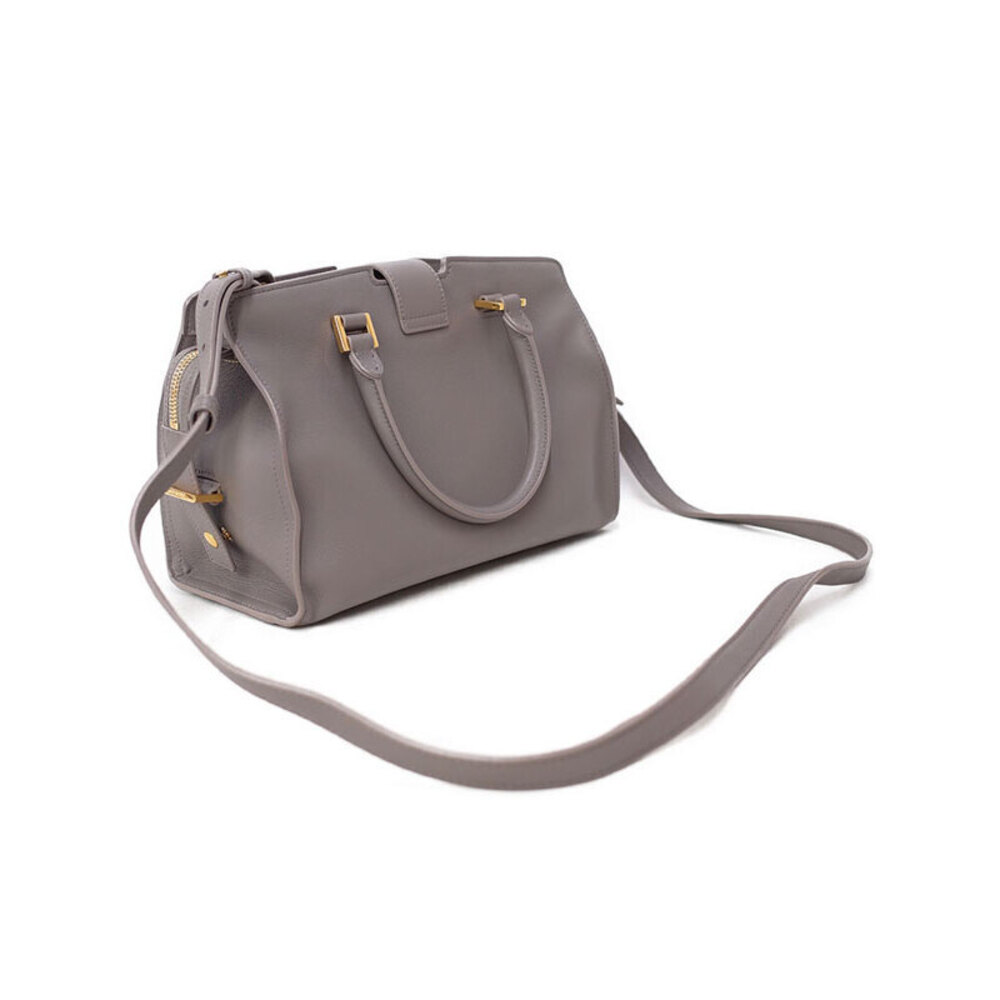 SAINT LAURENT PARIS Cabas 2WAY Leather Handbag - Picture 2 of 9